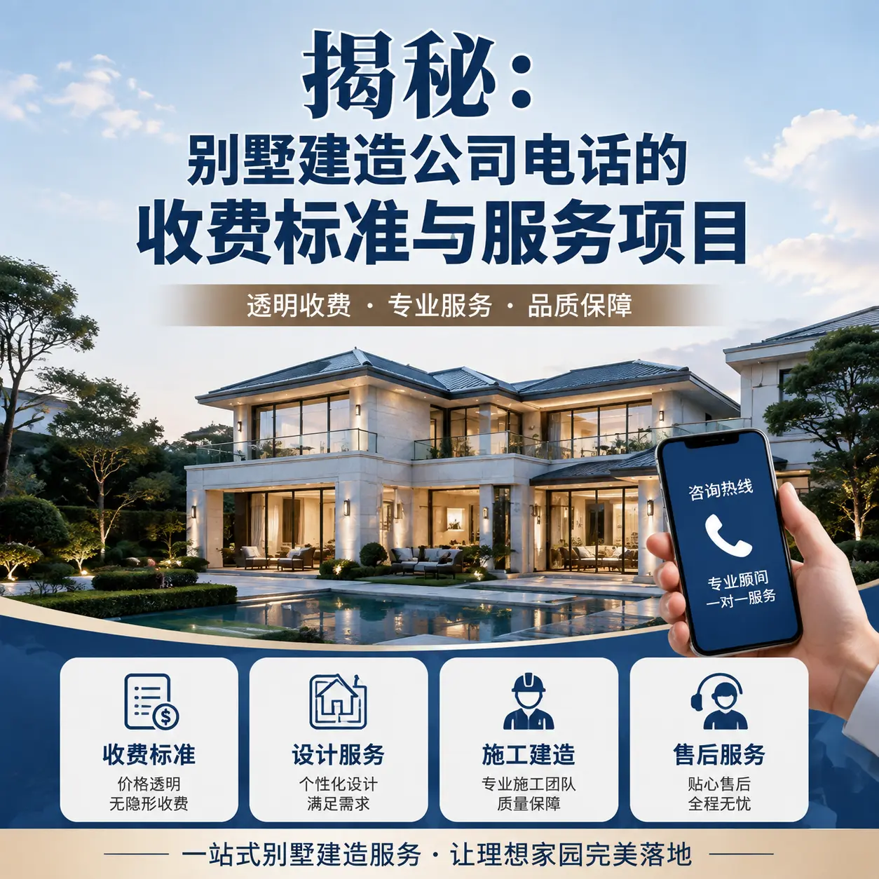 揭秘:盘州别墅建造公司电话的收费标准与服务项目