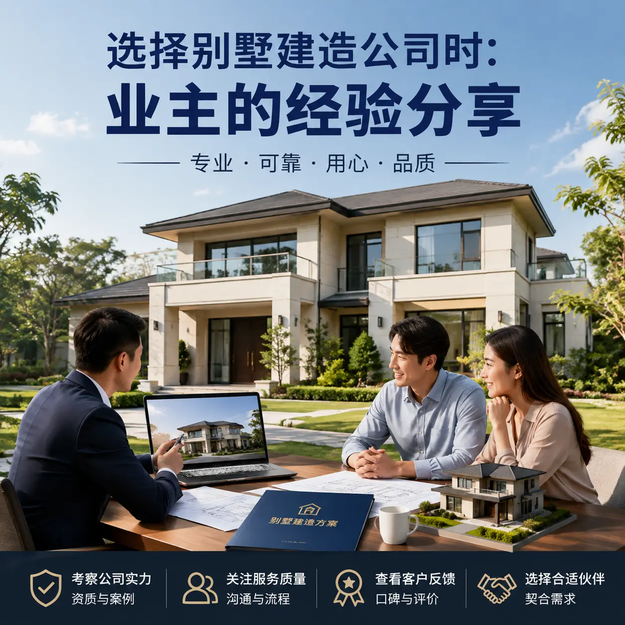 选择别墅建造公司时: 盘州 业主的经验分享