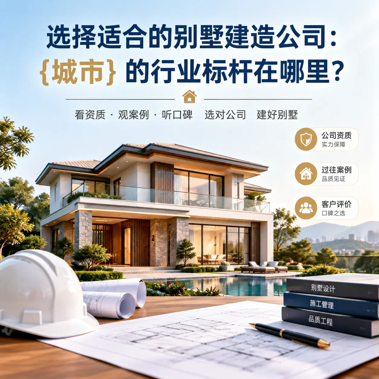 选择适合的别墅建造公司: 盘州 的行业标杆在哪里?
