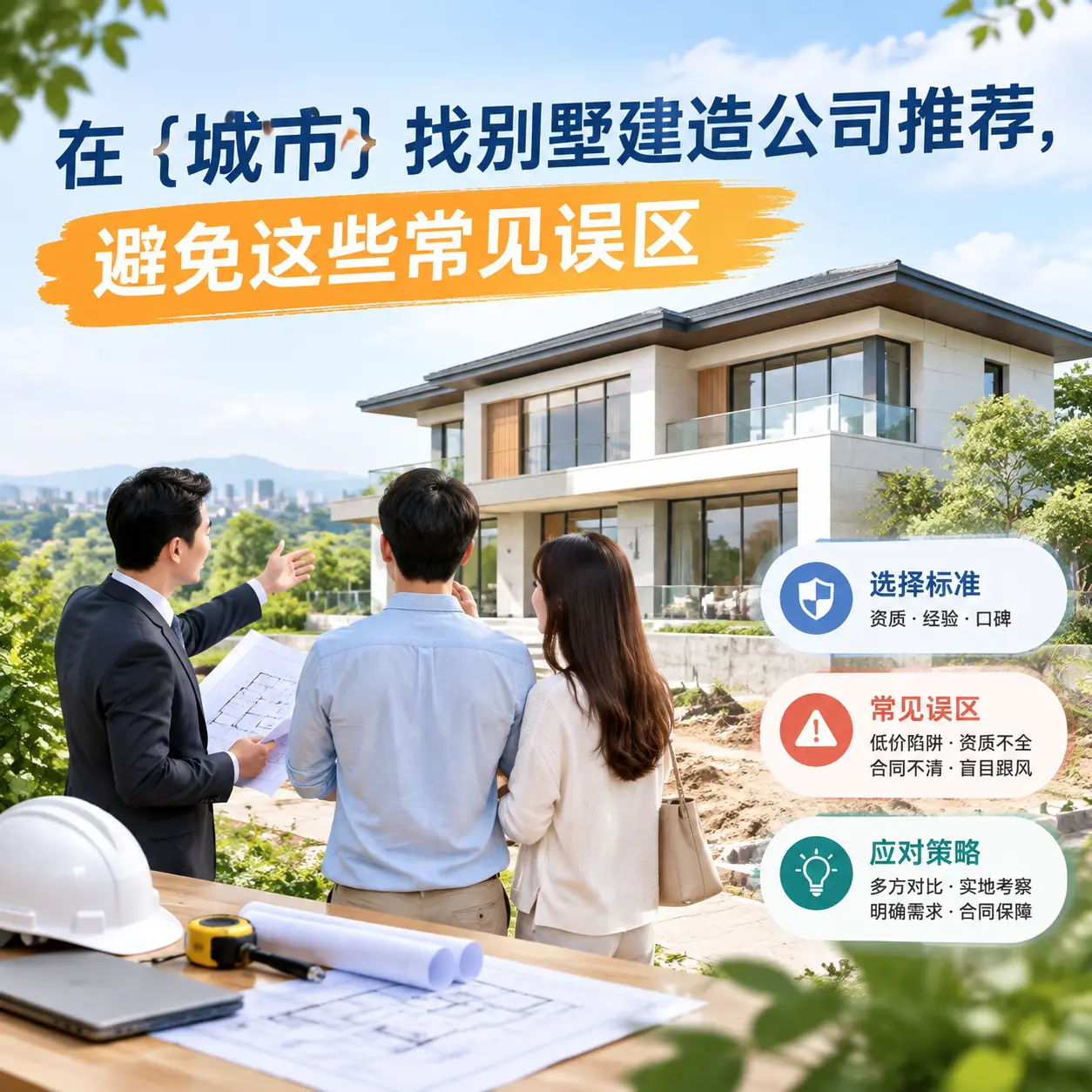 在 盘州 找别墅建造公司推荐,避免这些常见误区