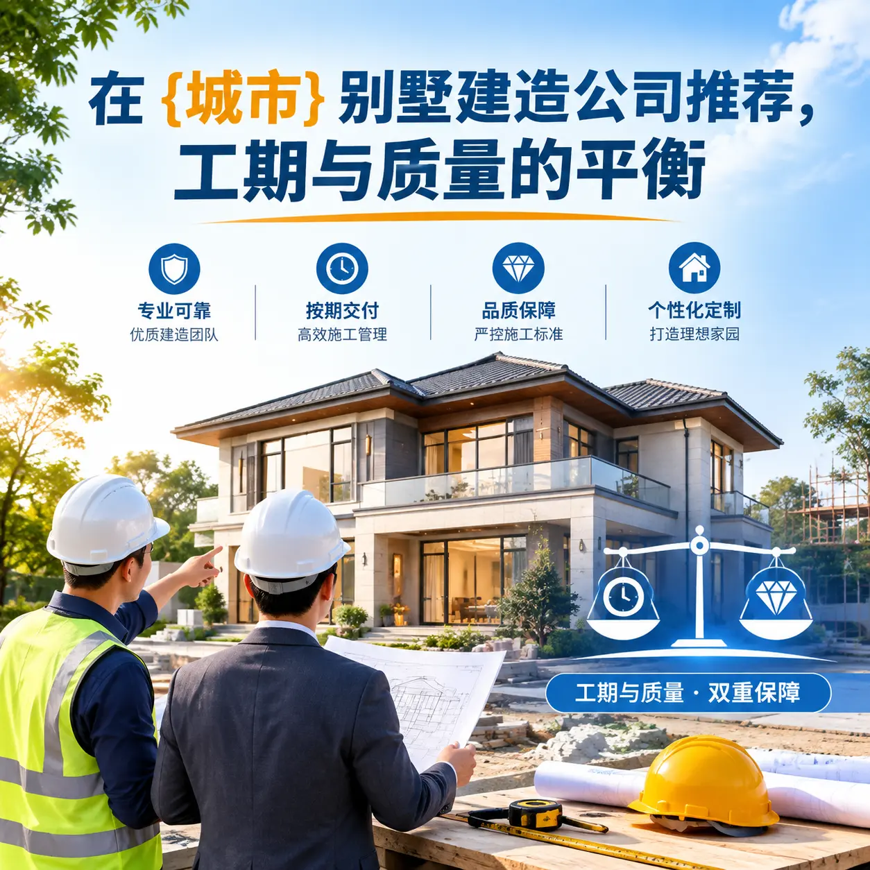 在 盘州 别墅建造公司推荐,工期与质量的平衡
