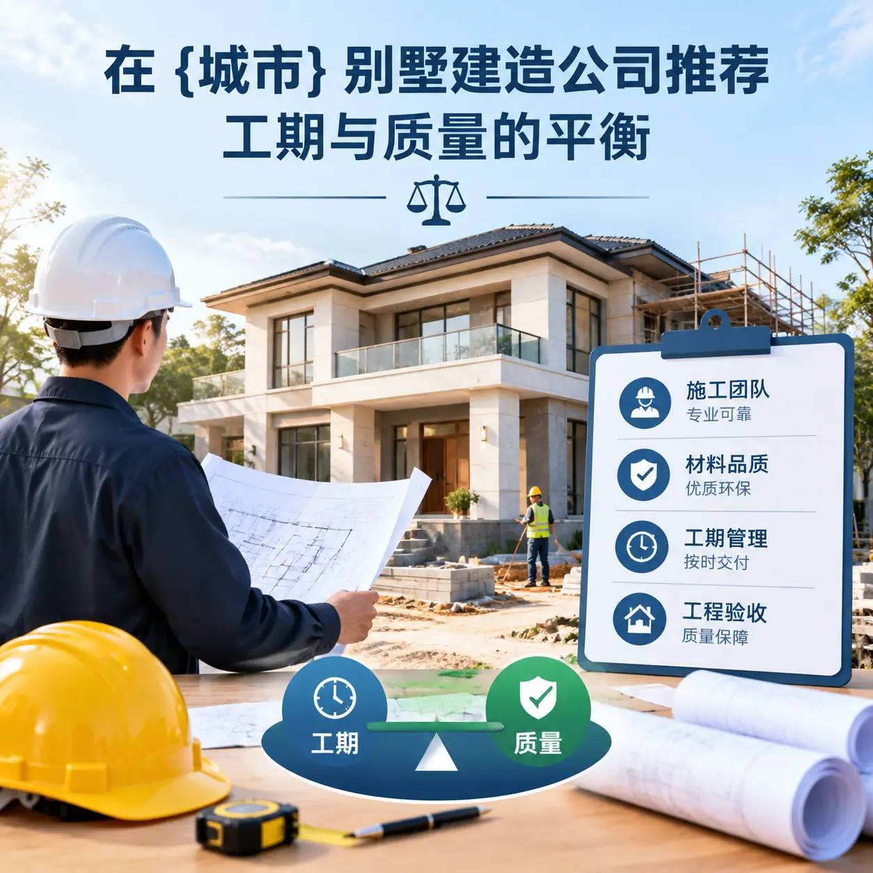 在 盘州 别墅建造公司推荐,工期与质量的平衡