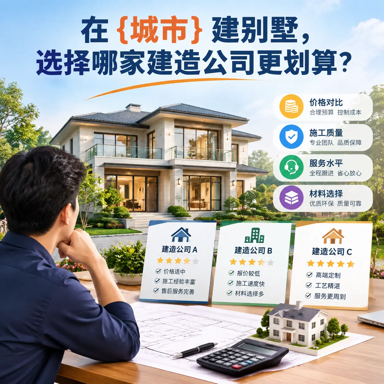 在 盘州 建别墅,选择哪家建造公司更划算?