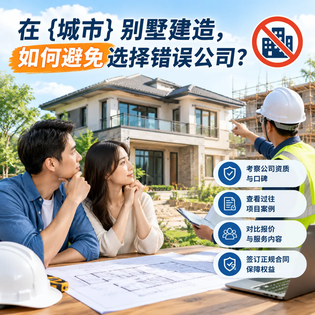 在 盘州 别墅建造,如何避免选择错误公司?